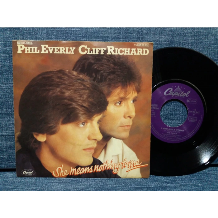 PHIL EVERLY CLIFF RICHARD SHE MEANS NOTHING