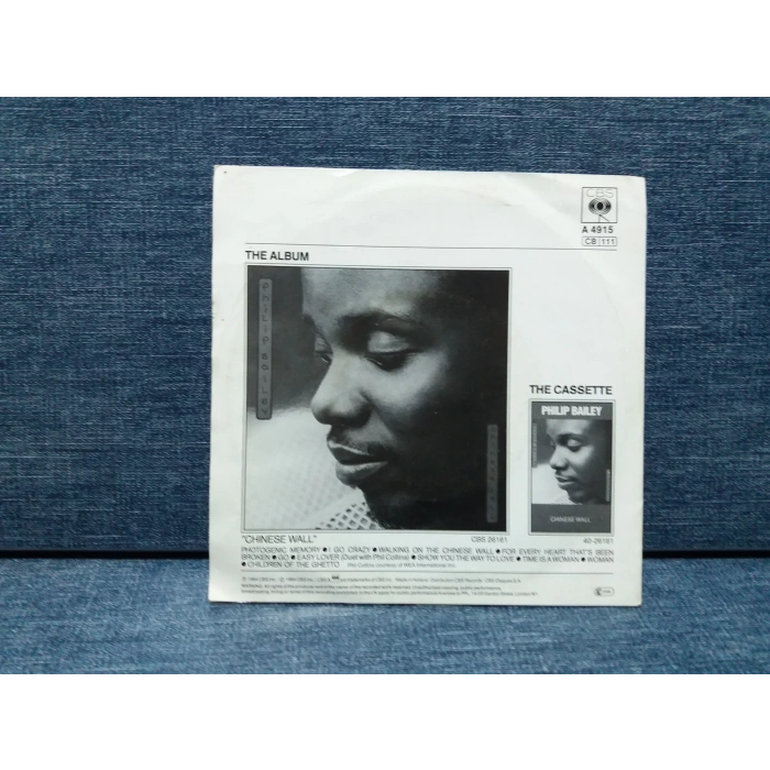 PHILIP BAILEY EASY LOVER DUETH PHIL COLLINS