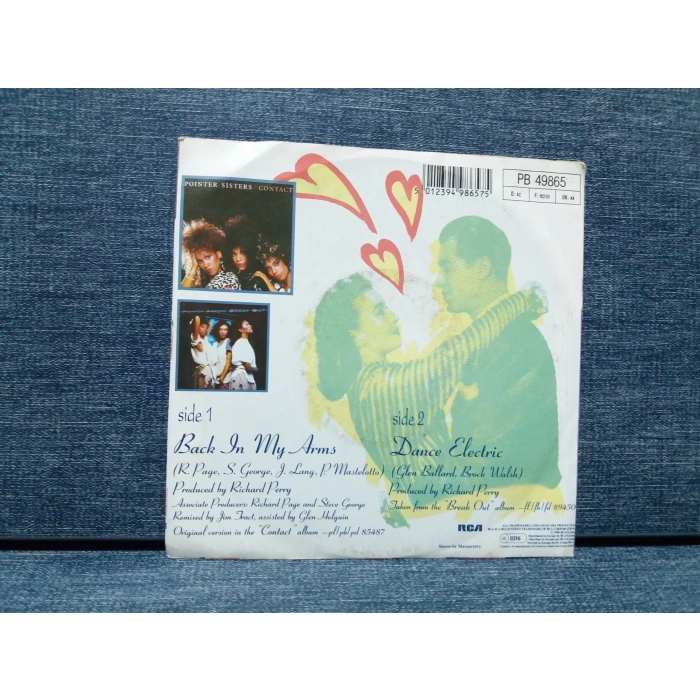 POINTER SISTERS BACK IN MY ARMS