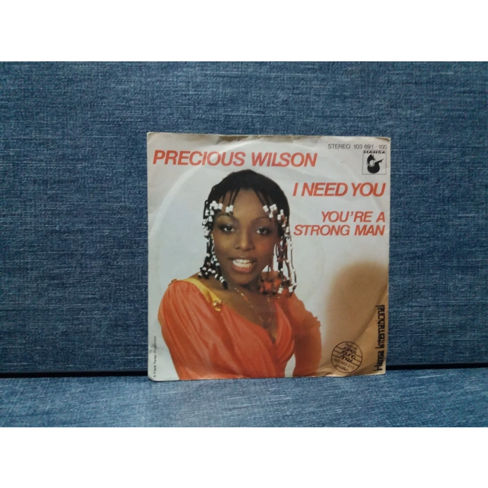 PRECIOUS VILSON I NEED YOU - STRONG MAN