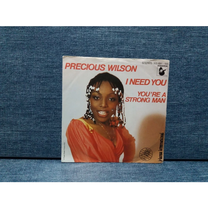 PRECIOUS VILSON I NEED YOU - STRONG MAN
