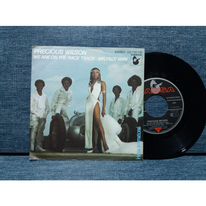 PRECIOUS WILSON WE ARE ON THE RACE