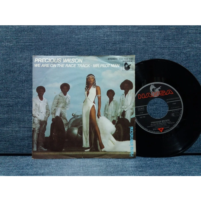 PRECIOUS WILSON WE ARE ON THE RACE