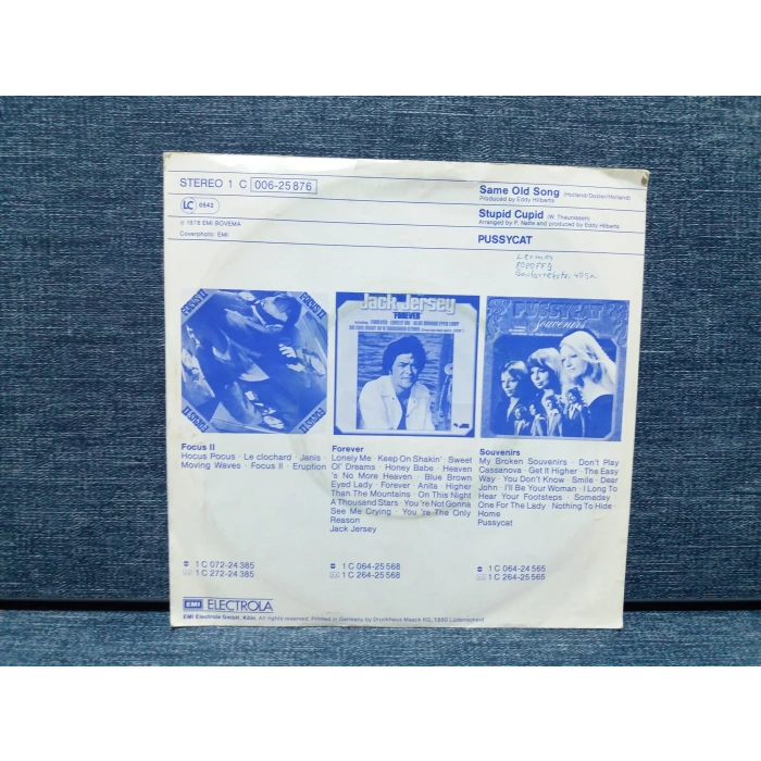 PUSSYCAT SAME OLD SONG