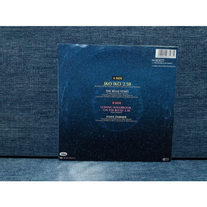 RAIN MAN BELLE STARS IKO IKO HANS ZIMMER