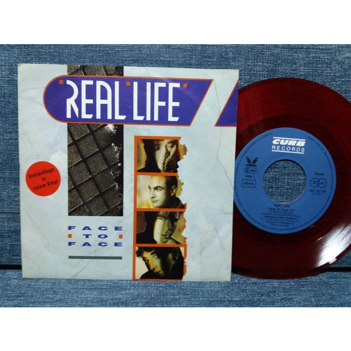 REAL LIFE FACE TO FACE  ( KIRMIZI PLAK )