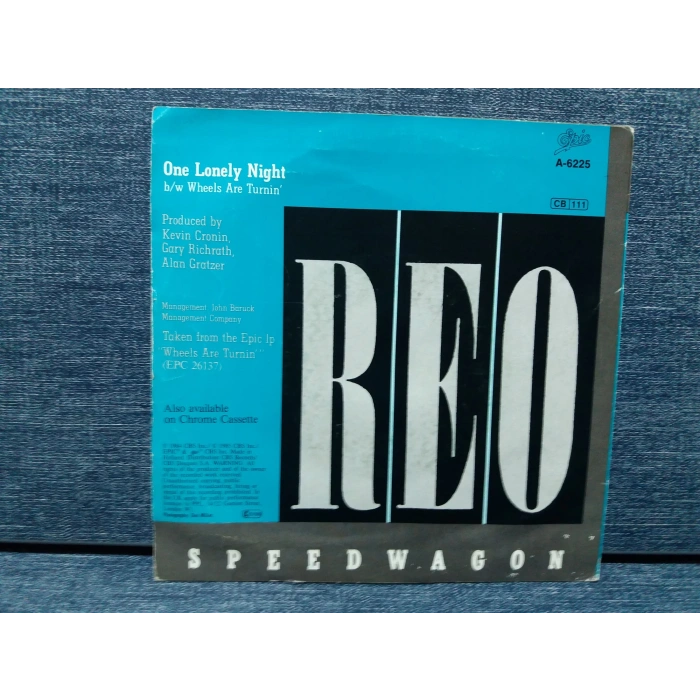 REO SPEEDVAGON ONE LONELY NIGHT