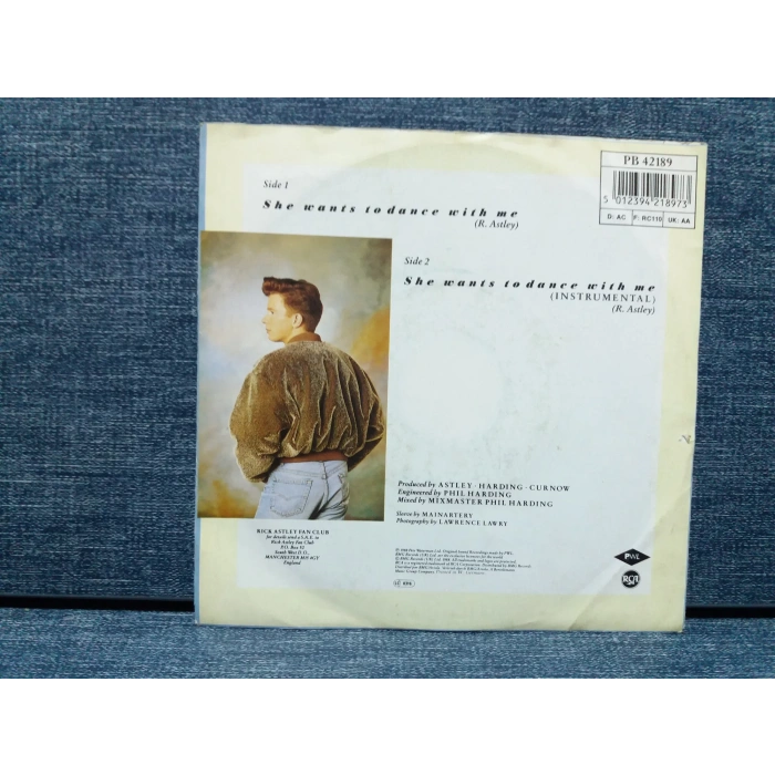 RICK ASTLEY DANCE WITH ME