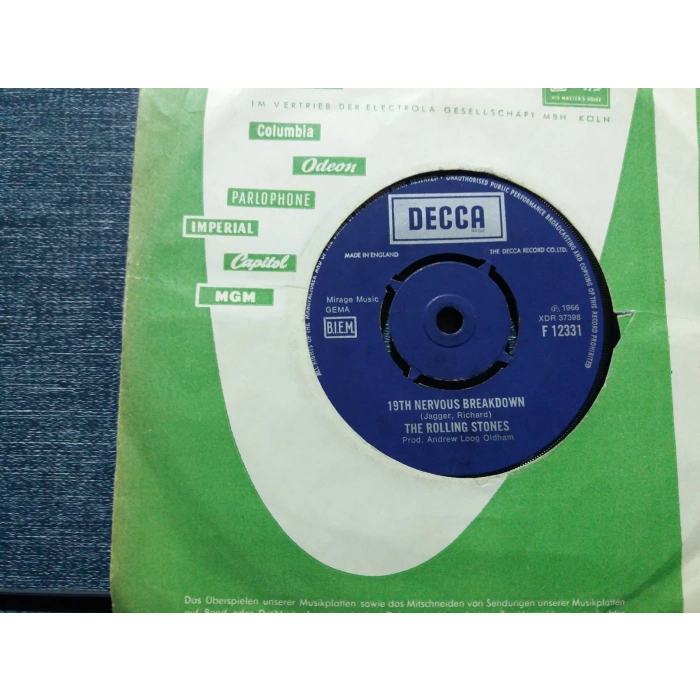 ROLLING STONES AS TEARS GO BY - 19 TH NERVOUS