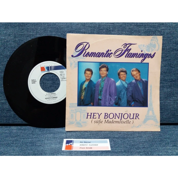 ROMANTIC FLAMINGOS HEY BONJOUR