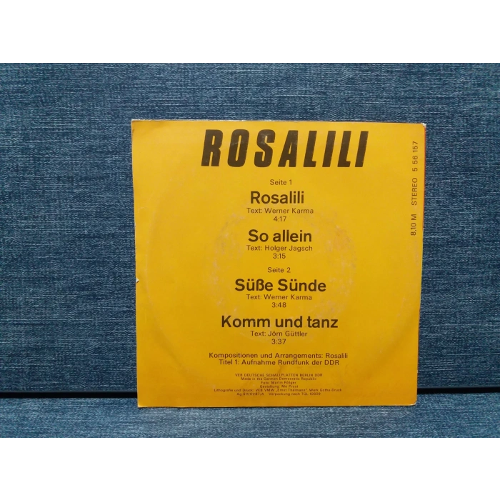 ROSALILI  AMIGA 4 TRACK