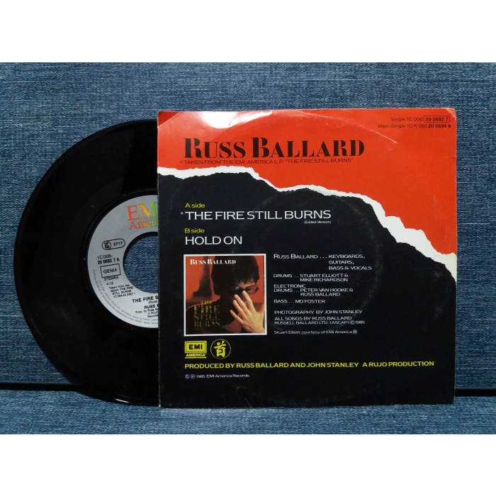 RUSS BALLARD FIRE STILL BURNS