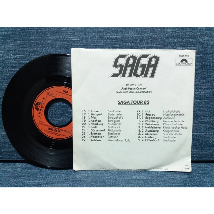 SAGA WIND HIM UP - NO STRANGER