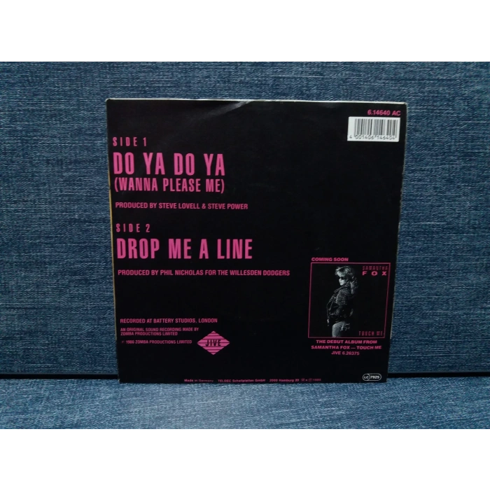 SAMANTHA FOX DO YA DO YA - DROP ME A LINE