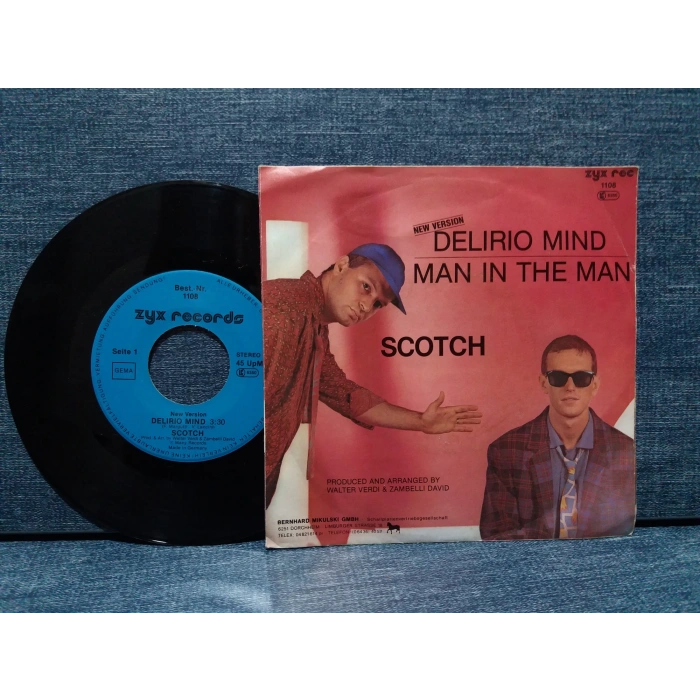SCOTCH DELIRIO MIND MAN IN THE MAN