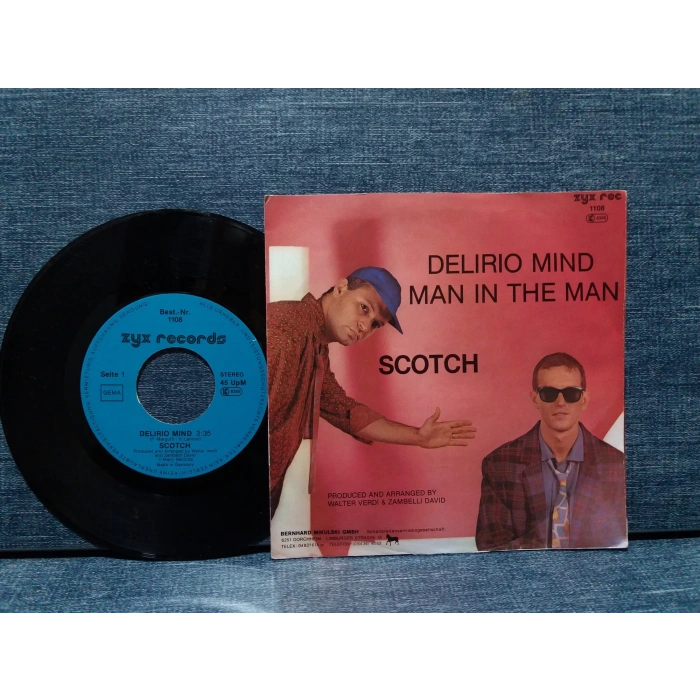 SCOTCH DELIRIO MIND MAN IN THE MAN