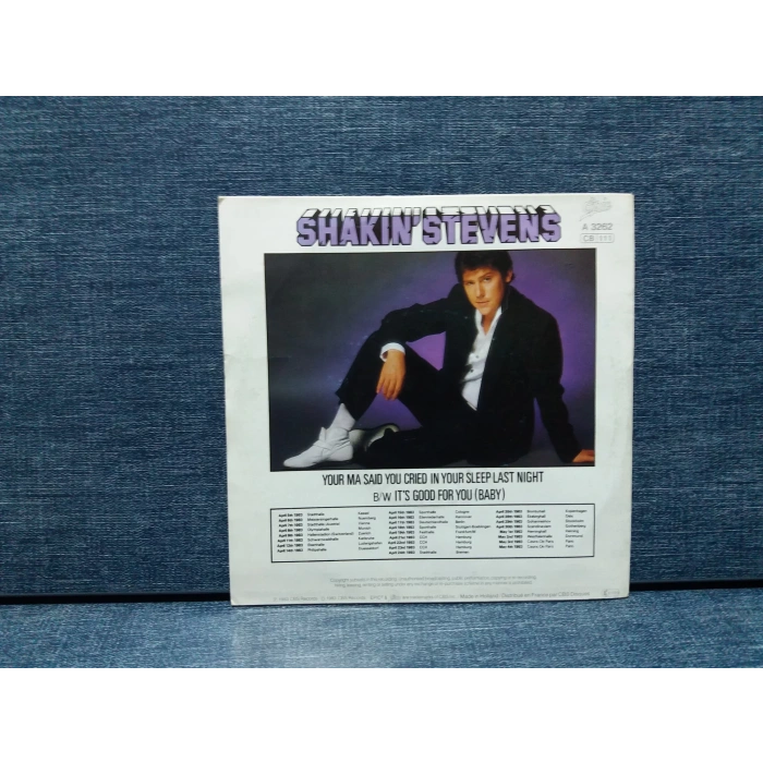 SHAKIN STEVENS YOUR MA SAID YOU CRIED