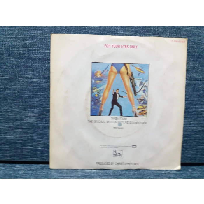 SHEENA EASTON FOR YOUR EYES ONLY JAMES BOND