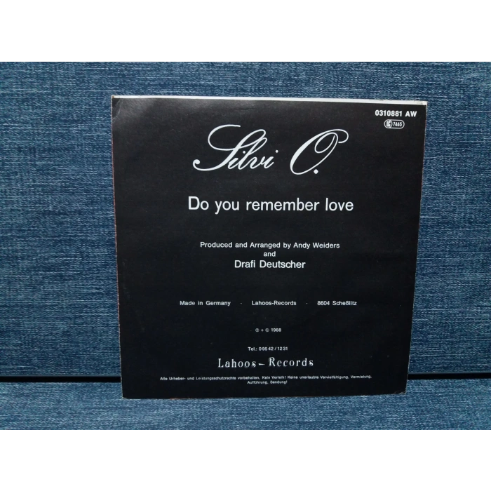 SILVI O DO YOU REMEMBER LOVE