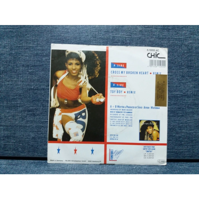 SINITTA CROSS MY BROKEN