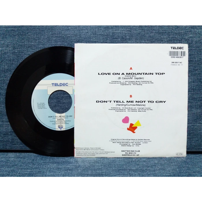 SINITTA LOVE ON A MOUNTAIN TOP