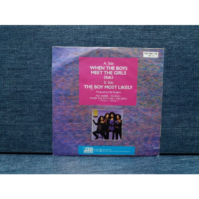 SISTER SLEDGE WHEN THE BOYS MEET GIRLS