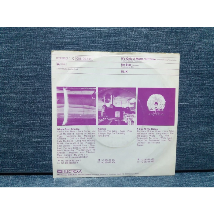 SLIK ITS ONLY A MATTER OF TIME