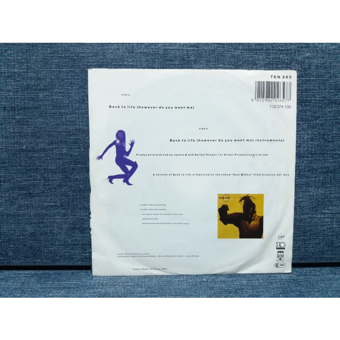 SOUL II SOUL BACK TO LIFE