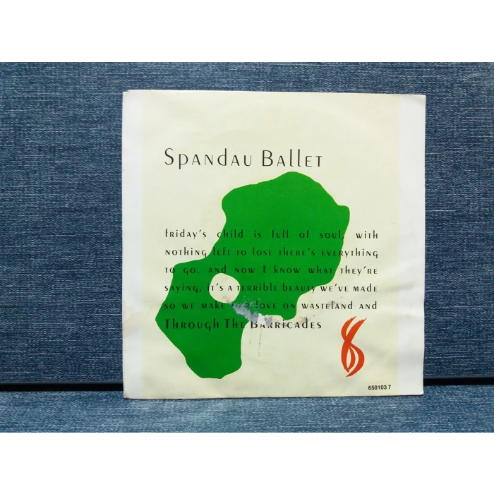 SPANDAU BALLET THROUGH BARRICADES