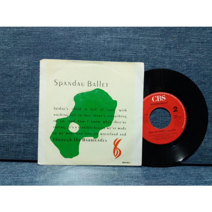 SPANDAU BALLET THROUGH BARRICADES