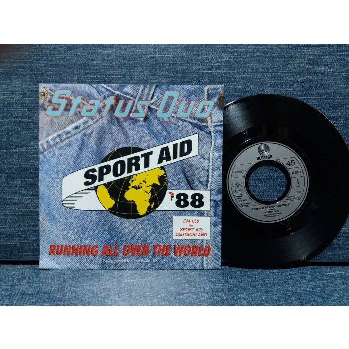 STATUS QUO RUNNING ALL OVER THE WORLD - SPORT AID 88