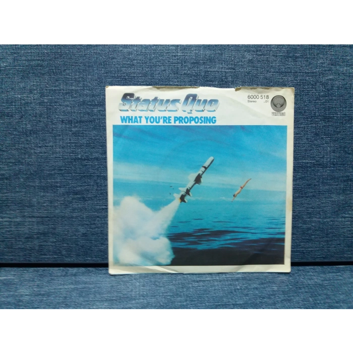 STATUS QUO WHAT YOURE PROPOSING