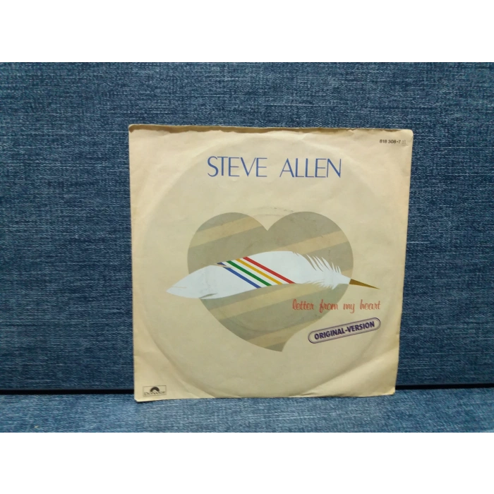 STEVE ALLEN LETTER FROM MY HEART