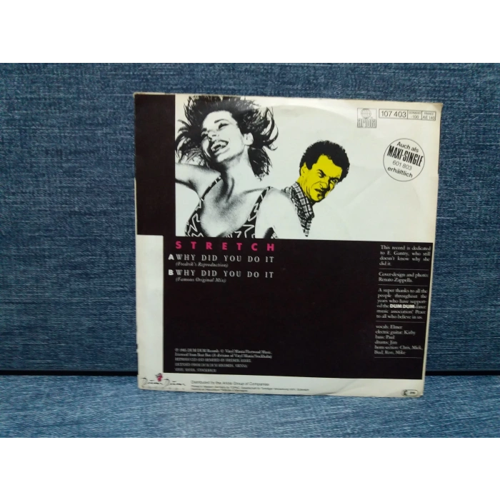 STRETCH WHY DID YOU DO IT