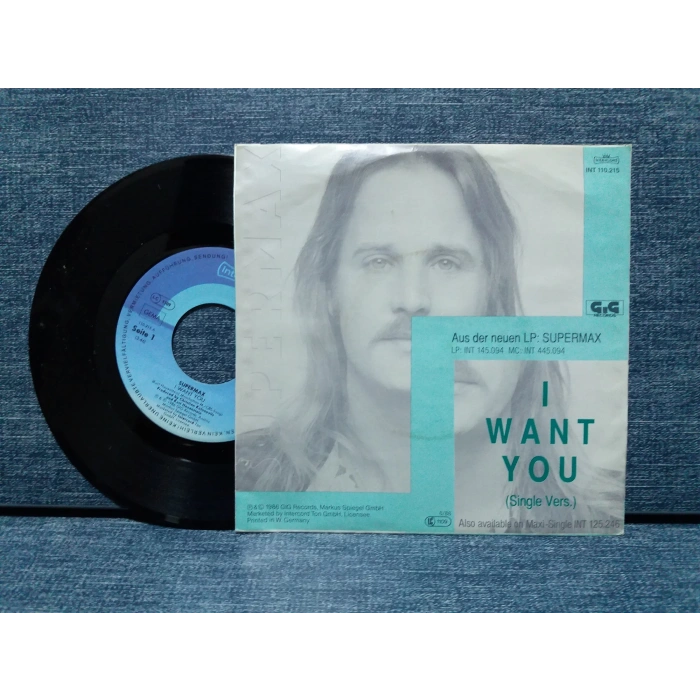 SUPERMAX I WANT YOU