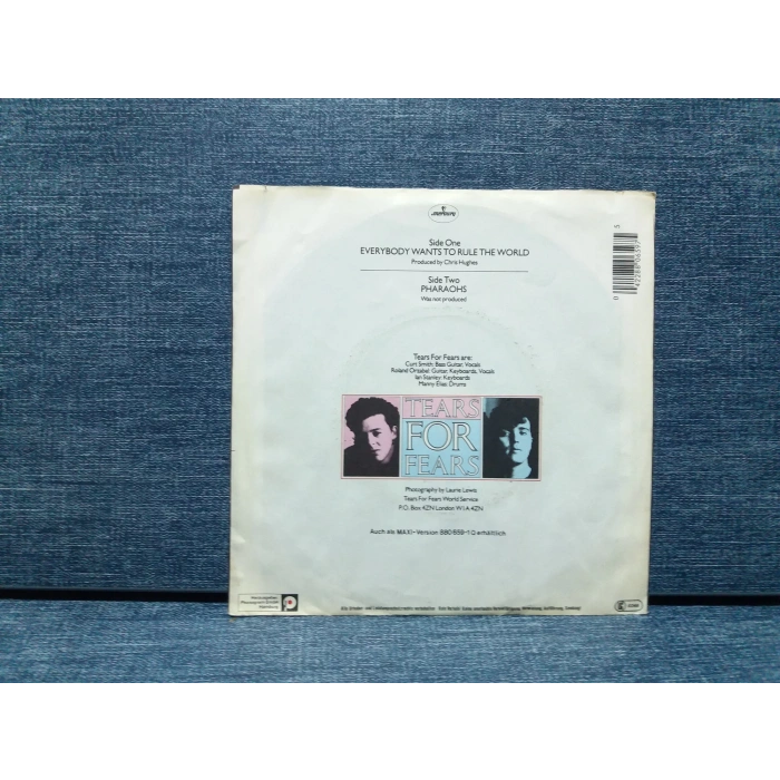 TEARS FOR FEARS EVERBODY WANTS TO RULE THE WORLD