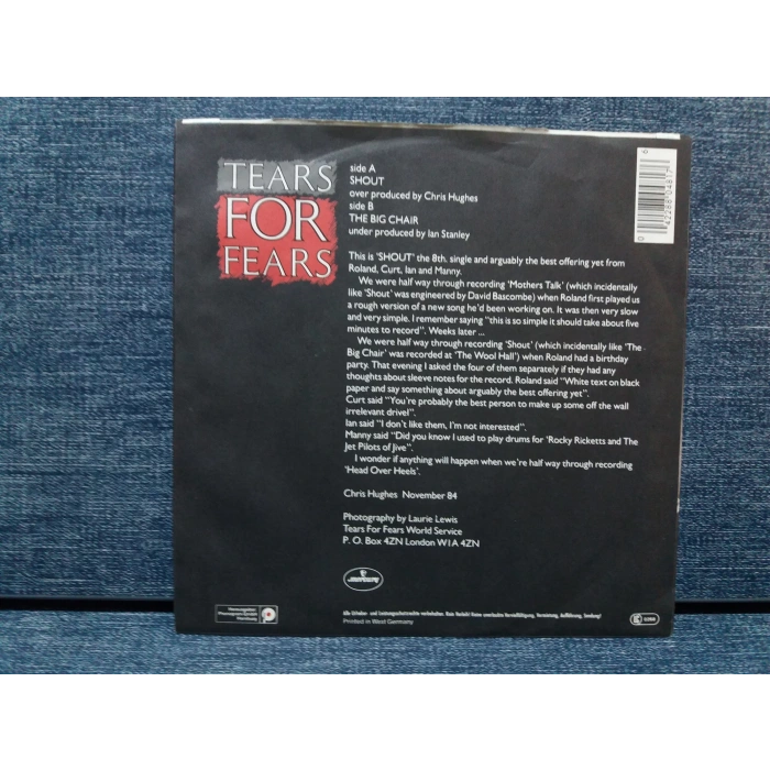 TEARS FOR FEARS SHOUT