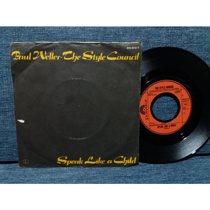 THE STYLE COUNCIL PAUL WELLER  - SPEAK LIKE