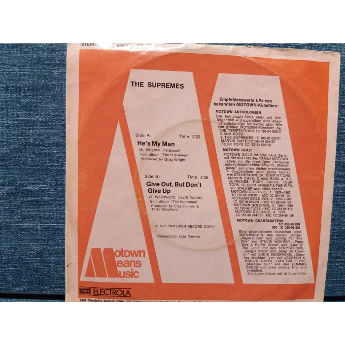 THE SUPREMES HES MY MAN