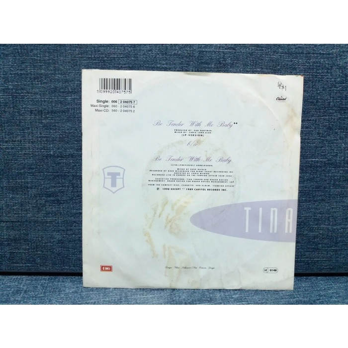 TINA TURNER BE TENDER WITH MY BABY