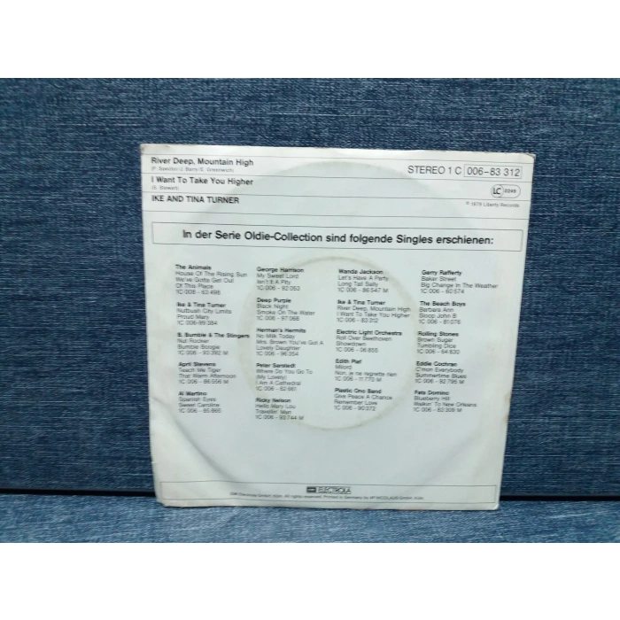 TINA TURNER & IKE TURNER  RIVER DEEP MOUNTAIN