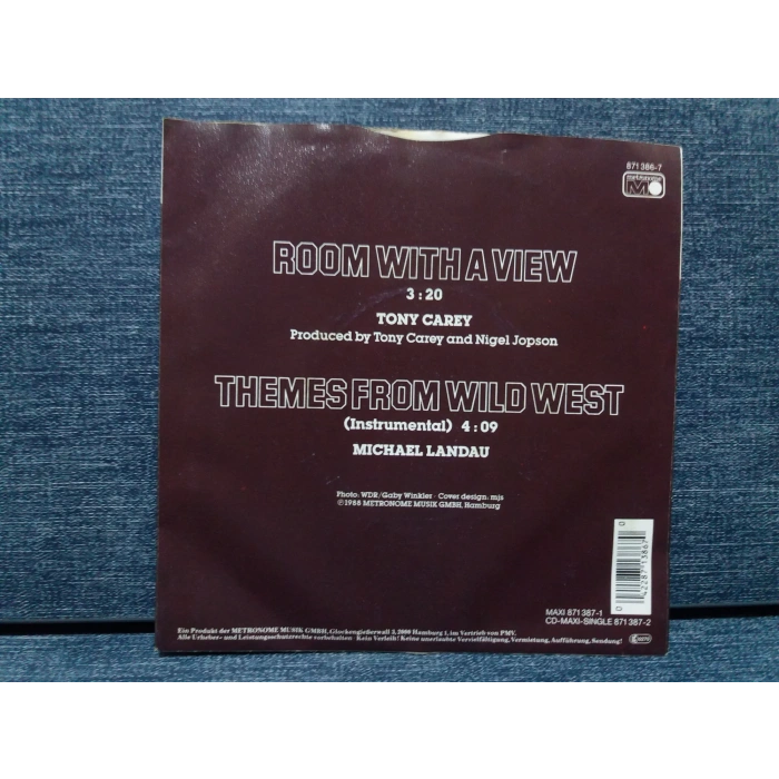 TONY CAREY ROOM WITH A VIEW