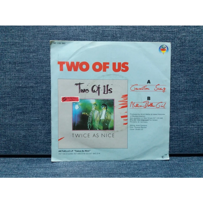 TWO OF US GENERATION  (RENKLİ PLAK)