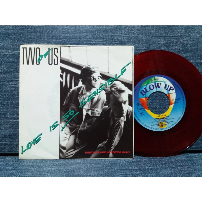 TWO OF US LOVE IS SO SENSIBLE  (RENKLİ PLAK)