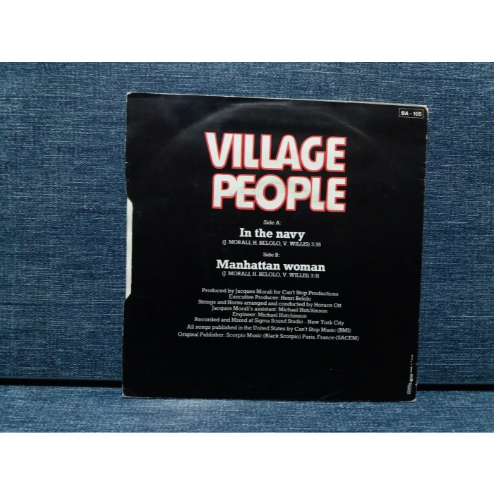 VILLAGE PEOPLE IN THE NAVY - MANHATTAN WOMAN