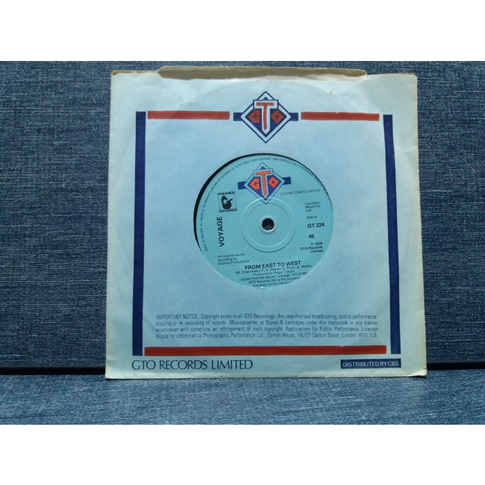 VOYAGE FROM EAST TO WEST