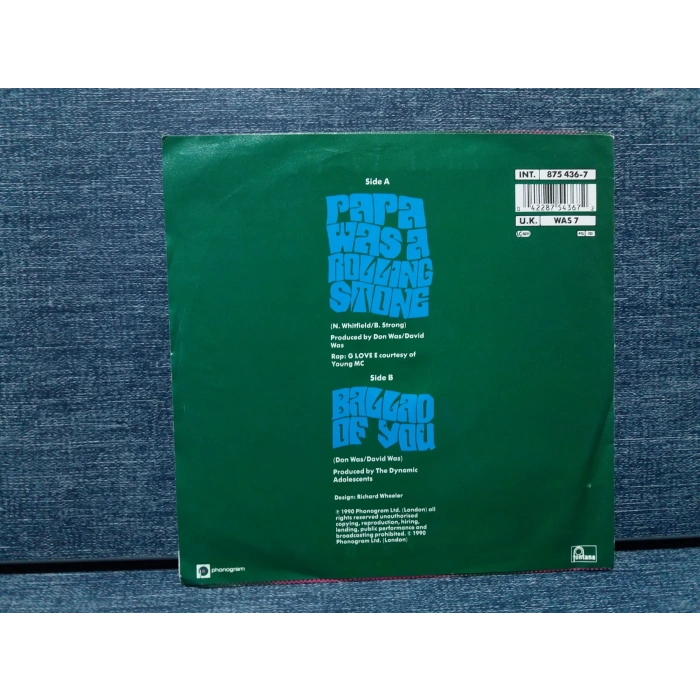 WAS NOT WAS PAPA WAS A ROLLING STONE