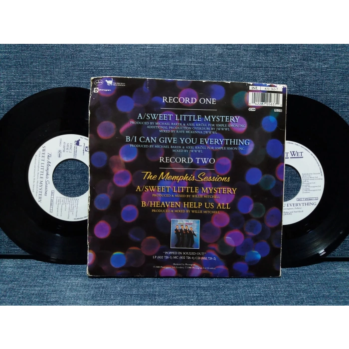 WET WET WET SWEET LITTLE MYSTERY (ÇİFT PLAK)