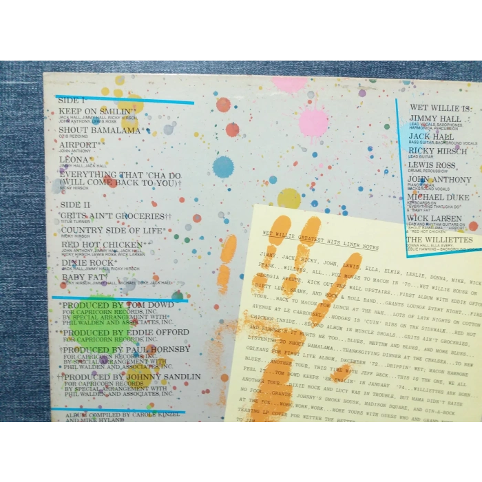 WET WILLIE GREATEST HITS