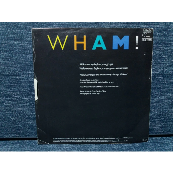 WHAM GEORGE MICHAEL WAKE ME UP